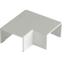 Ángulo plano para minicanal 10x20mm color blanco