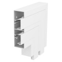 Ángulo angular GK-FS53165RW 200x200x165 PC/ABS blanco