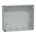 Caja industrial ABS 291x241x88 tapa transparente