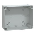 Caja industrial ABS 241x194x127 tapa transparente