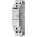 Telerruptor modular/conmutador 4 secuencias 2NA 16A SERIE 20, montaje carril 35mm, 110V AC contactos AgNi