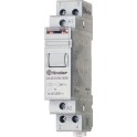 Telerruptor modular/conmutador 4 secuencias 2NA 16A SERIE 20, montaje carril 35mm, 230V AC contactos AgNi