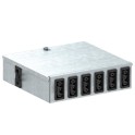 Distribuidor energía UVS6S2SA1 polos conector 160x150x48