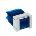 Conector datos RJ45 categoría 6 SNAP-IN