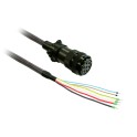 Cable potencia 3m blindado 6mm² BCH2 freno conector mil