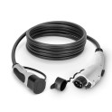 Conector de recarga Cord-Set 201 7kW IP44 32A T2 32A 1P - T1 32A 1P 8m vehículos eléctricos