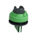 Cabeza selector FLUSH luminoso verde 3 posiciones retorno centro