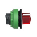 Cabeza selector FLUSH luminoso rojo 2 posiciones retorno izquierda