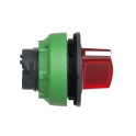 Cabeza selector FLUSH luminoso rojo 2 posiciones fijas