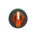 Cabeza selector FLUSH luminoso naranja 3 posiciones fijas