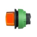 Cabeza selector FLUSH luminoso naranja 2 posiciones fijas