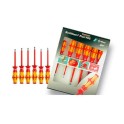 Conjunto 6 destornilladores LASERTIP K01-S VDE 1000V