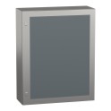 Armario S3X 304L puerta transparente 1000x800x300mm