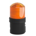 Baliza luminosa señalización permanente LED 24V naranja