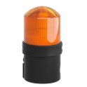 Baliza luminosa señalización permanente LED 24V naranja