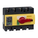 Interruptor / seccionador COMPACT 160A 4P empotrable rojo