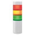 Columna de señalización EOS WM LT+3LM verde / naranja / rojo 12/24V AC/DC gris