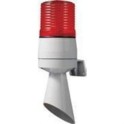 Avisador luminoso 220 AC rojo con zumbador de alta potencia 100 dB IP54 para montaje mural S60ADL-220-R CC