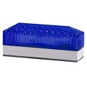 Señalización lineal fija/intermitente LED azul LD 12 24V AC/DC