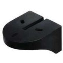 Soporte de montaje TWA45 negro PC para balizas diámetro 60 MM