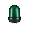 Luz de señalización LED 12/24 CC luz fija / intermitente diámetro 80 MM IP65 Q80L-12/24-G 12/24V DC verde