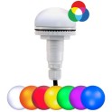 Luz LED multicolor multicanal P50 RGB M12 12/24V CC/CA