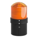 Baliza luminosa señalización intermitente 24V naranja