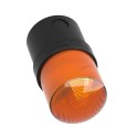 Baliza luminosa señalización intermedia LED 230V naranja