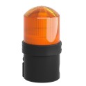 Baliza luminosa señalización intermedia LED 230V naranja