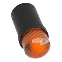 Baliza luminosa tubo FLASH 0,5 julios 24V naranja