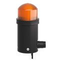 Baliza luminosa tubo FLASH 0,5 julios 24V naranja