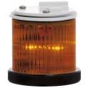 Módulo LED integrado MINITWS naranja S/F CO 110V AC negro