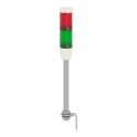 Columna con 2 niveles con zumbador lámpara LED 24V R-V