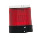 Elemento luminoso señalización intermitente led 230V rojo