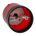 Elemento luminoso señalización intermitente led 120V rojo