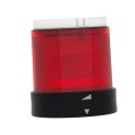 Elemento luminoso señalización permanente led 24V rojo