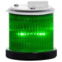 Módulo LED integrado MINITWS verde S/F CO 24V AC/DC negro