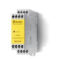 Relé modular con contactos de guía forzada SERIE 7S, ancho 22,5mm, bornes de jaula, 5NA+1NC, AgSnO2+Au, 24V DC