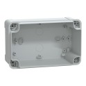 Caja industrial ABS 192x121x107 tapa transparente