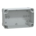 Caja industrial ABS 192x121x107 tapa opaca