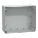 Caja industrial ABS 291x241 107mm tapa transparente