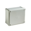 Caja industrial ABS 241x194x107 tapa opaca