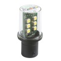 Lámpara LED 230V BA15D blanco