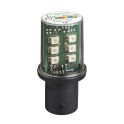 Lámpara LED 120V BA15D amarillo