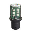 Lámpara LED 120V BA15D naranja