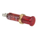 Piloto LED 8mm 12V rojo