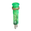 Piloto LED 8mm 12V verde