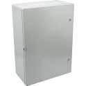 Armario estanco termoplástico 500x700x250mm IP65, IK10, protección UV, puerta lisa (opaca)