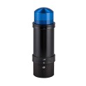 Baliza luminosa tubo FLASH 10 julios 24V azul