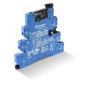 Interfaz modular relé MasterPLUS SERIE 39, 1 contacto conmutado, 24...240V AC/DC, fusible de salida opcional, borne de jaula